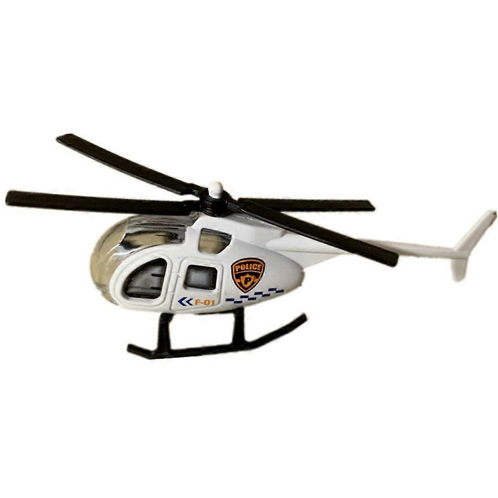 1 Peça Novo Helicóptero de Brinquedo para Crianças Modelo de Avião em Liga Metálica Modelo de Voo Metálico Simulado Brinquedo Sonoro e Luminoso Presente para Crianças