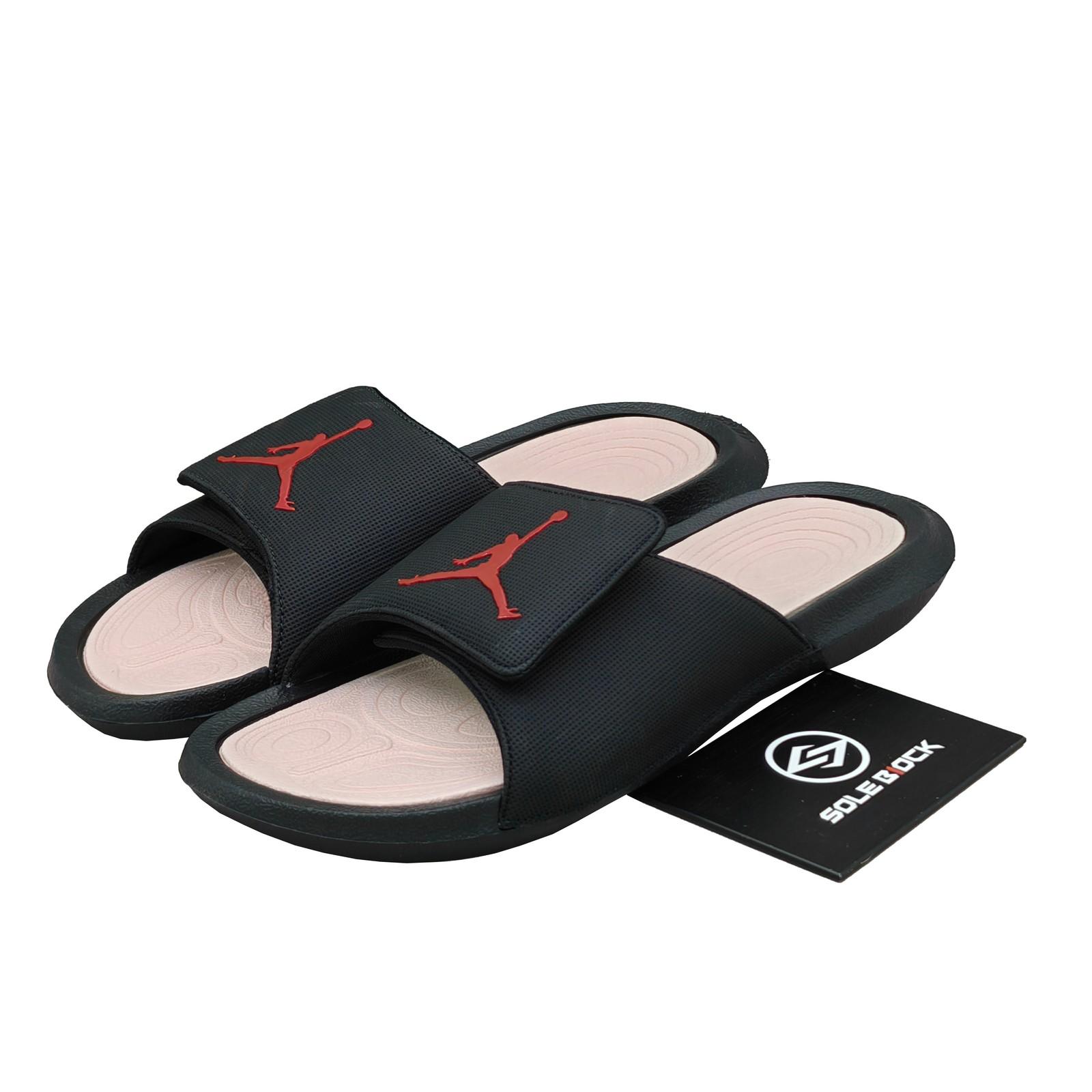 Air Jordan Jordan Hydro 6 Слайд  Черный Университетский Красный  881473-005 46