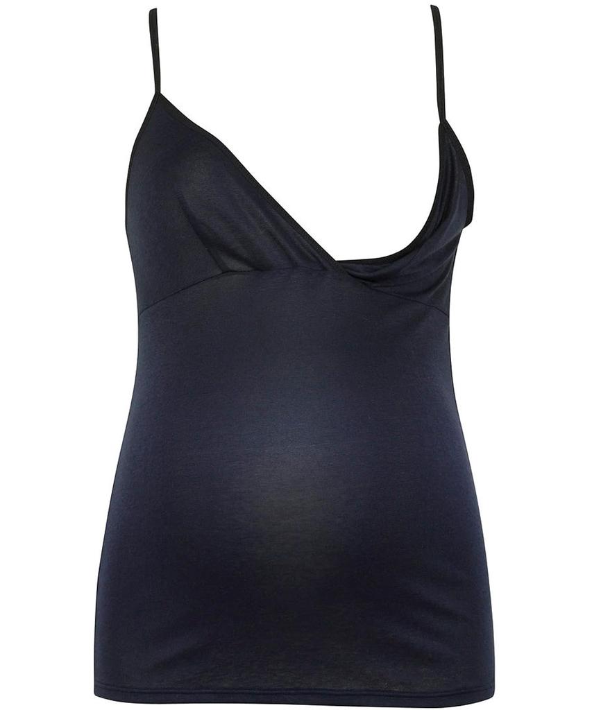 Wacoal Maternity MTP530 Warm Easy Nursing BL Women's Camisole, Innerwear, Cache-Coeur Style, Warm, V-Neck, Stretchy,