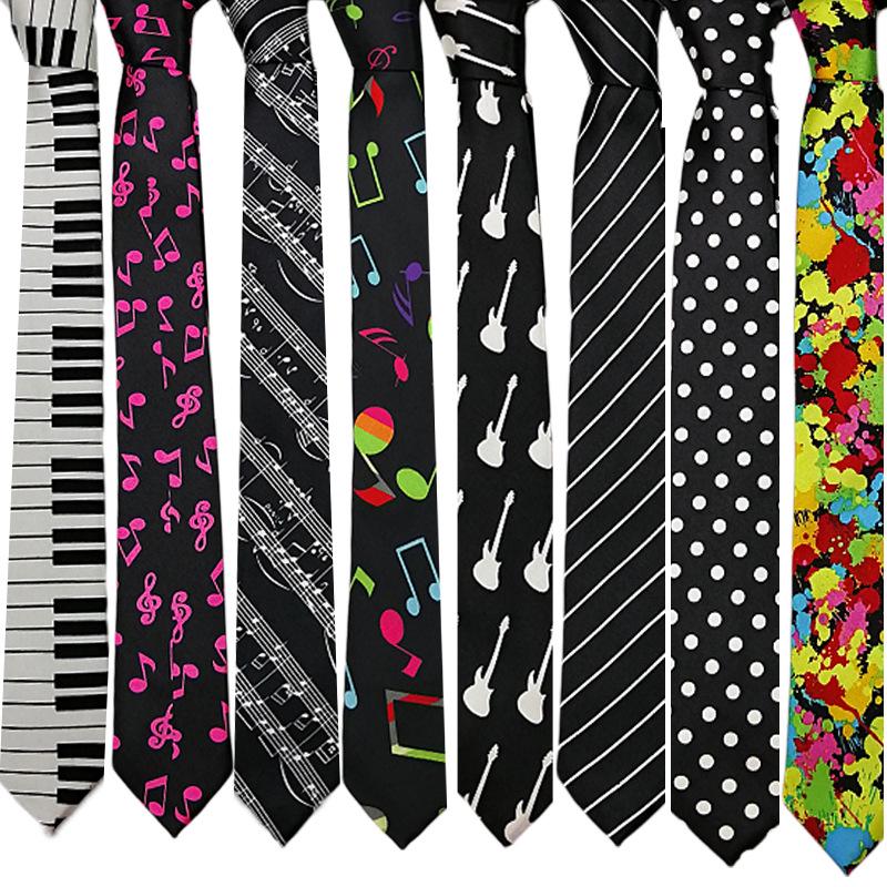 Zebra Leopard Print LOVE Poker 5cm Tie with Unisex Shirt - Versatile, Customizable