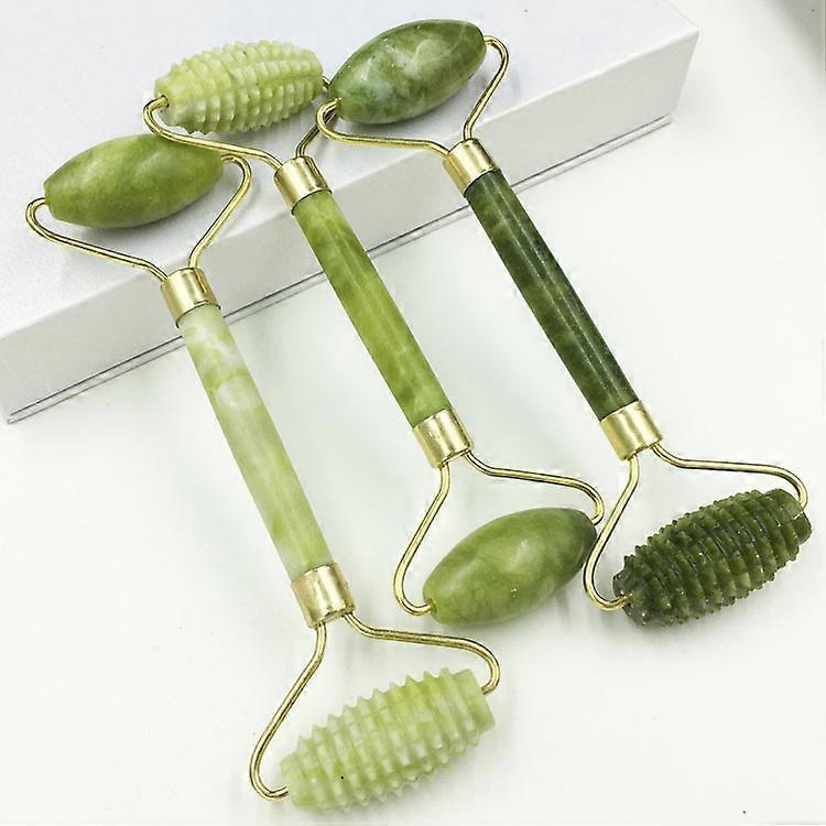Soins Personnels de Luxe: Ensemble Gua Sha en Pierre de Jade et Rouleau Facial, Outils Anti-Âge et de Relaxation Corporelle