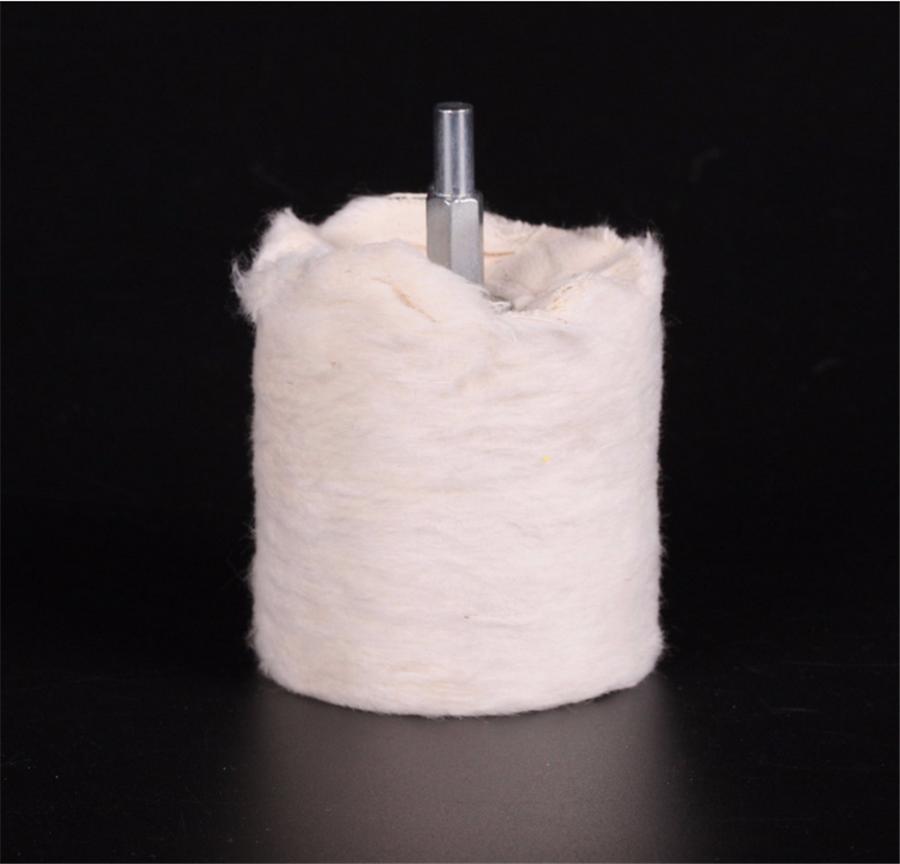 7 Pcs Metal Car Polishing Kit Buffing Pad MOP Wheel for Aluminum Stainless Steel