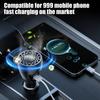 Car Scents Air Freshener Car Fragrance Cell Phone Automobile Chargers Scent Diffuser Adapter Fast Charging 2-Port Odor