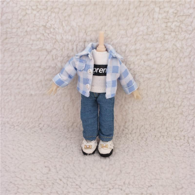 Ob11 Doll Clothes Shirt Top 1 / 12bjd Doll Clothes Obitsu11 Molly Doll Clothes GSC Coat Doll Accessories Bjd Coat