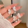 Exquisite Gradient Crystal Butterfly Stud Earrings for Women - Luxurious and Trendy Design