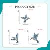 3Pcs Hummingbird Wall Decoration 2D Art Decor Cute Artwork Hanging for Living Room Hallway