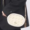 Coach 21 Horse And Carriage Print Coated Canvas And Leather Camera Bag Women Shoulder Bag Cream C4057-IMM6H