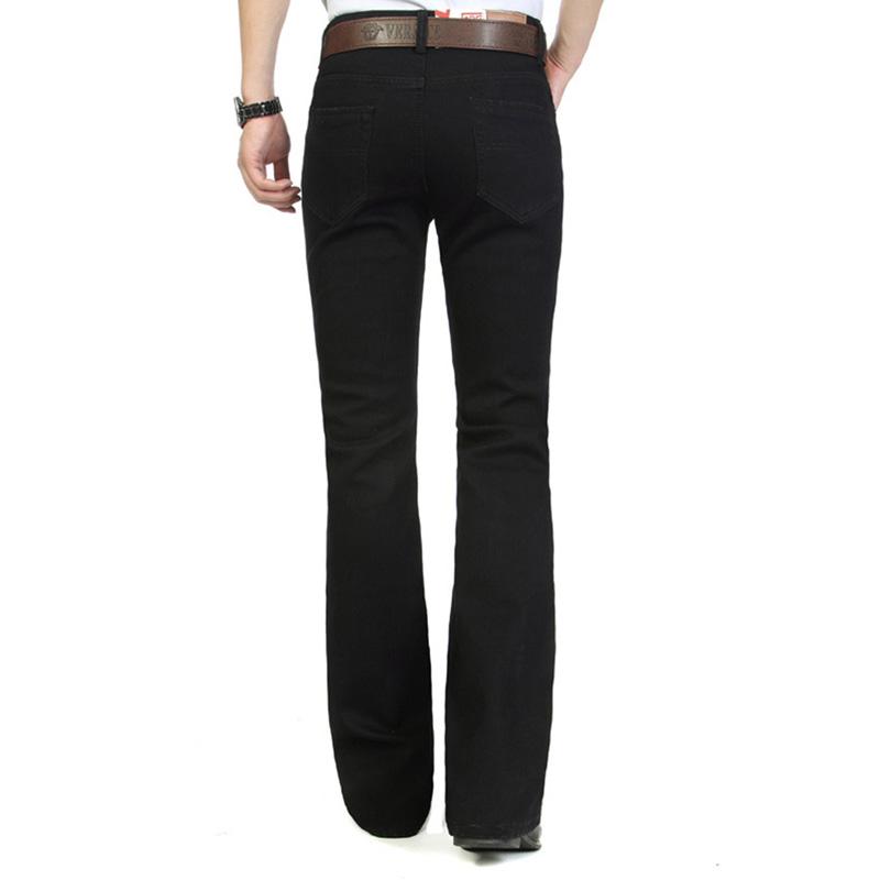 Blugi evazați mari pentru bărbați, îngroșați pentru iarnă