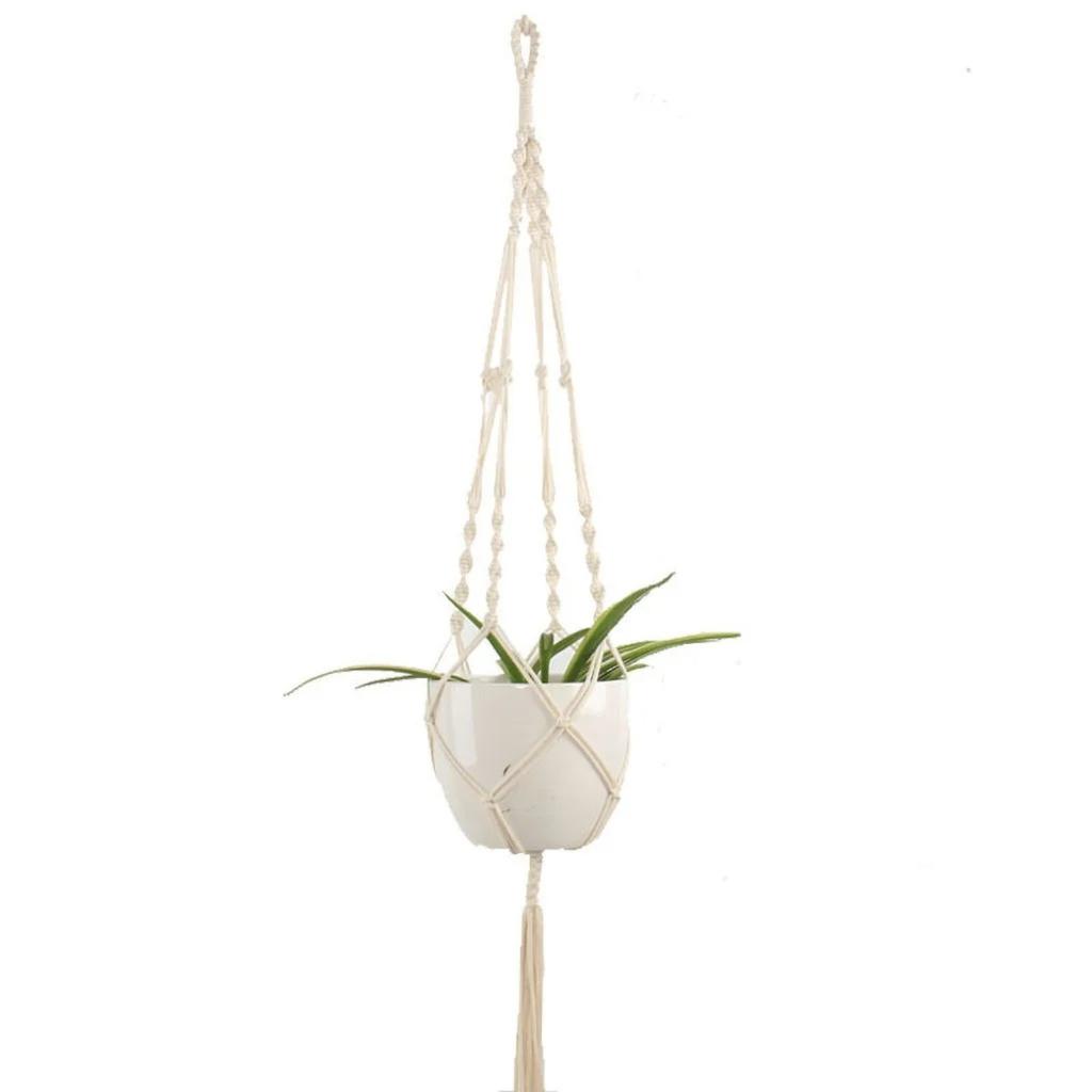 Macrame Plant Hangers Hanging Basket Hanging Plant Holder Bohemian Decor Plant