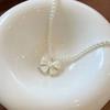 Love Heart Necklace Pearl Jewelry for Women Irregular Shape Design Minimalist Gift Versatile Layering Piece Elegant Jewelry