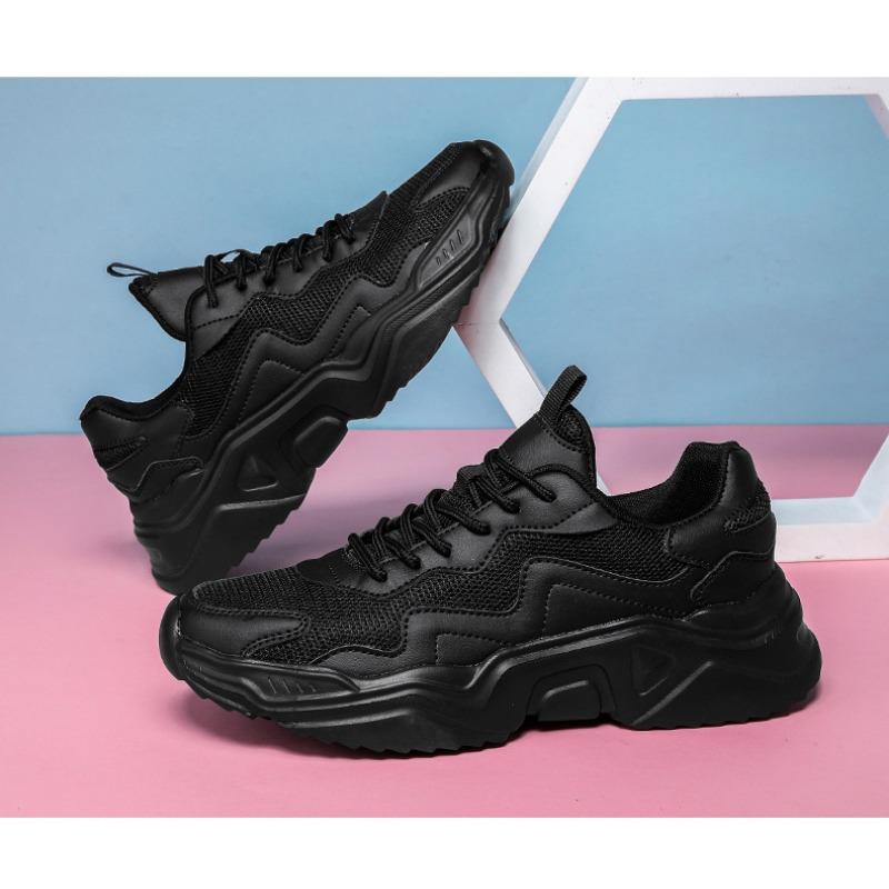 Women's Shoes Sneakers Running Shoes Walking Shoes Students Korean Higher Thick Bottom Tide Comfortable Versatile