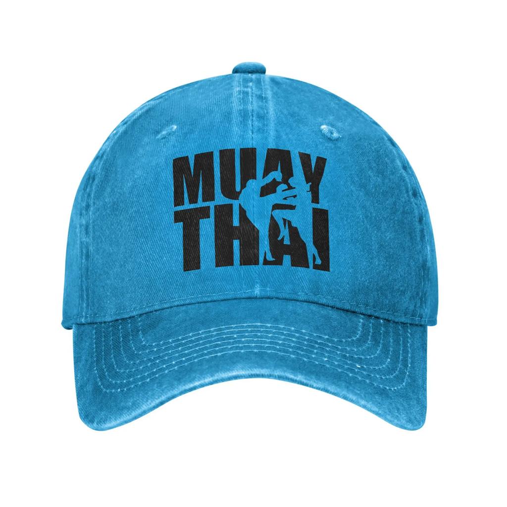 Muay Thai Casual Baseball Cap For Women Unisex Summer Kickboxing Outdoor Sports Trucker Hat Y2k Funny Sunscreen Baseball Caps