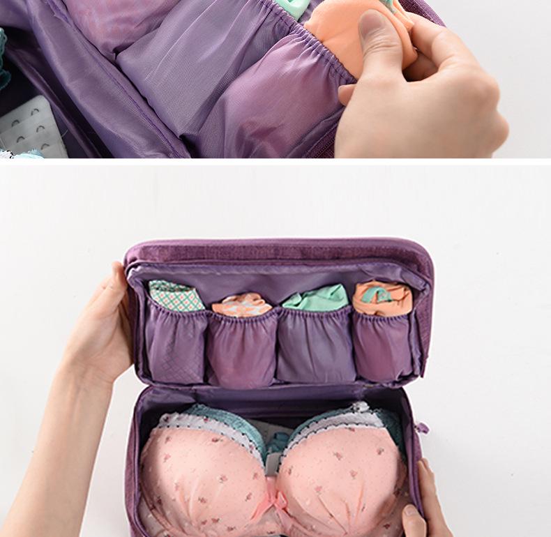 Waterproof Underwear, Panties, and Socks Organizer – Portable Travel Bag
