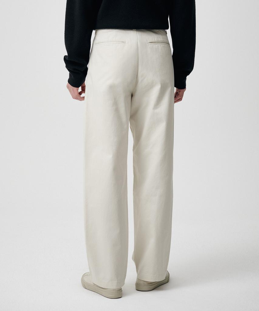 MUSINSA STANDARD Reverse One-Tuck Regular Fit Chino Pants [Cream]