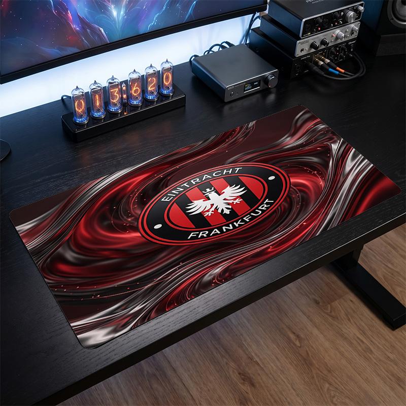 Eintracht Frankfurt Football Print Large Mouse Pad, Anti-Slip Extended Gaming Desk Mat for Office Home
