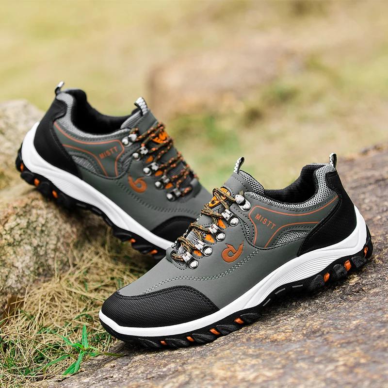 Casual Sports Shoes for Men Non-Slip Outdoor Men's Shoes Spring Hard-wearing Walking Shoes New Comfortable Travel Male Sneakers