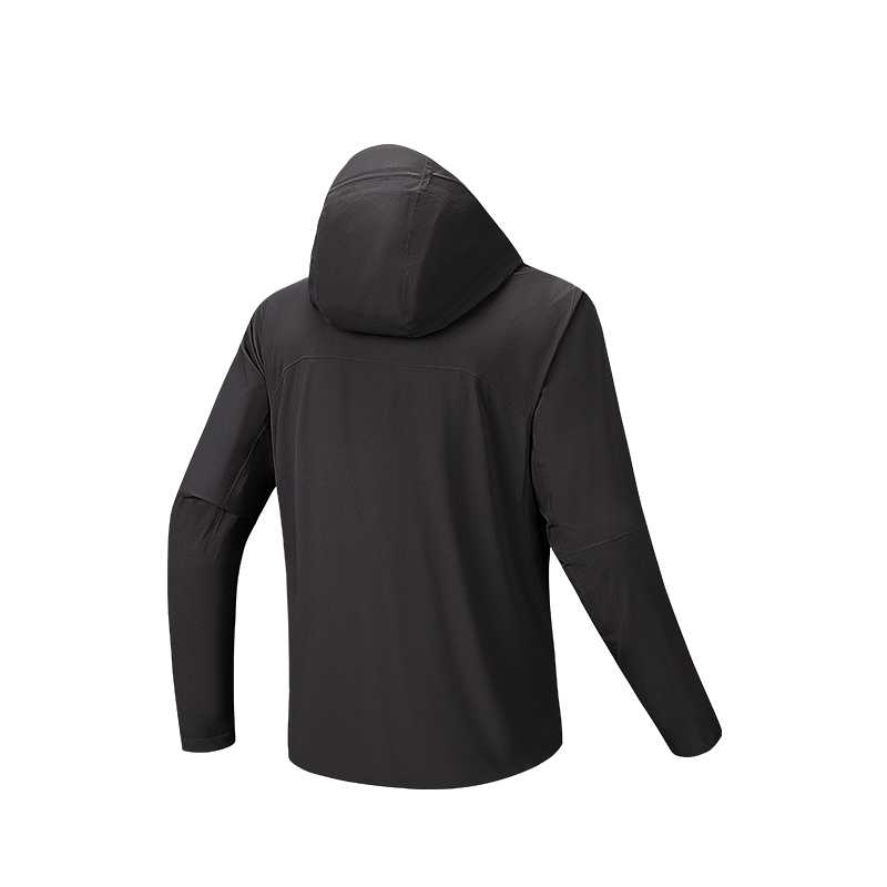 Anta Minimalist Solid Color Comfortable Versatile Hooded Zipper Windbreaker Men outerwear 152547624-3