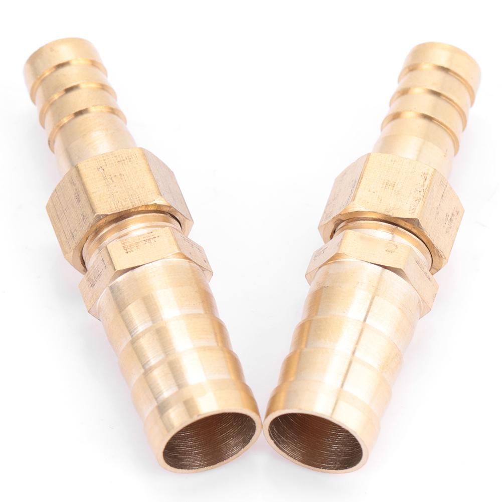 Brass Fitting Hose Barb Tail Reducer Reducing Plug Connector(10mm 12mm 2pcs )