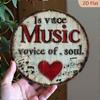 Vinyl Record Metal Painting Vintage Art for Wall Decor Home Bar Cafe
