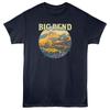United States National Park Big Bend Mountain Scene Texas Men's T Shirt
