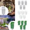 5x Aquarienpflanzenhalter Pflanzenzuchttassen Töpfe Wasserpflanzen-Netzbecher für Garten-Aquarien Landschaftsteichdekoration