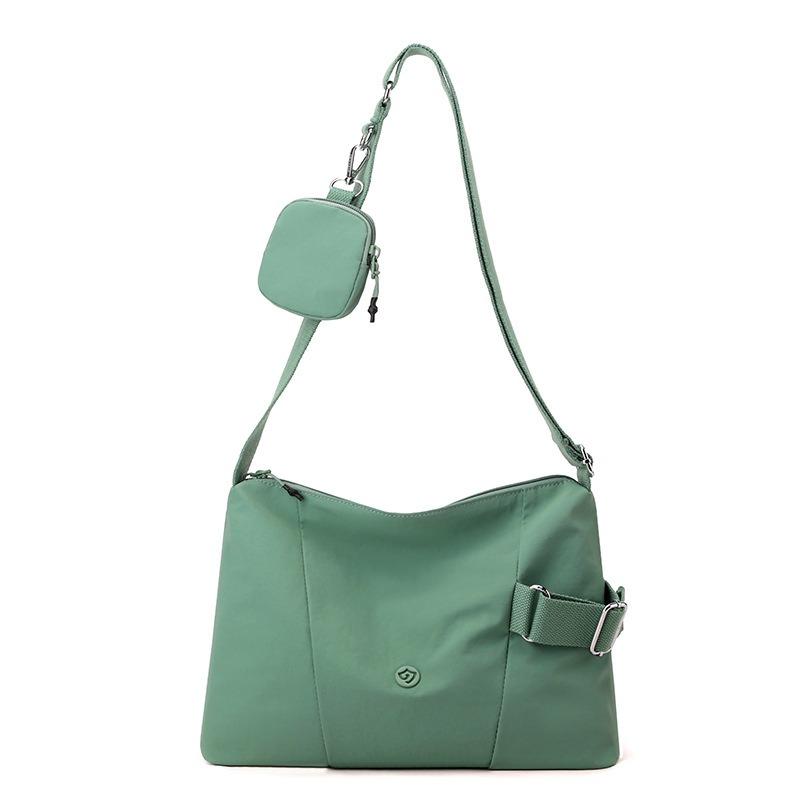 Freizeit-Umhängetasche mehrfarbig neu Damentasche leichte wasserdichte Nylontasche großes Fassungsvermögen Damen-Schultertasche