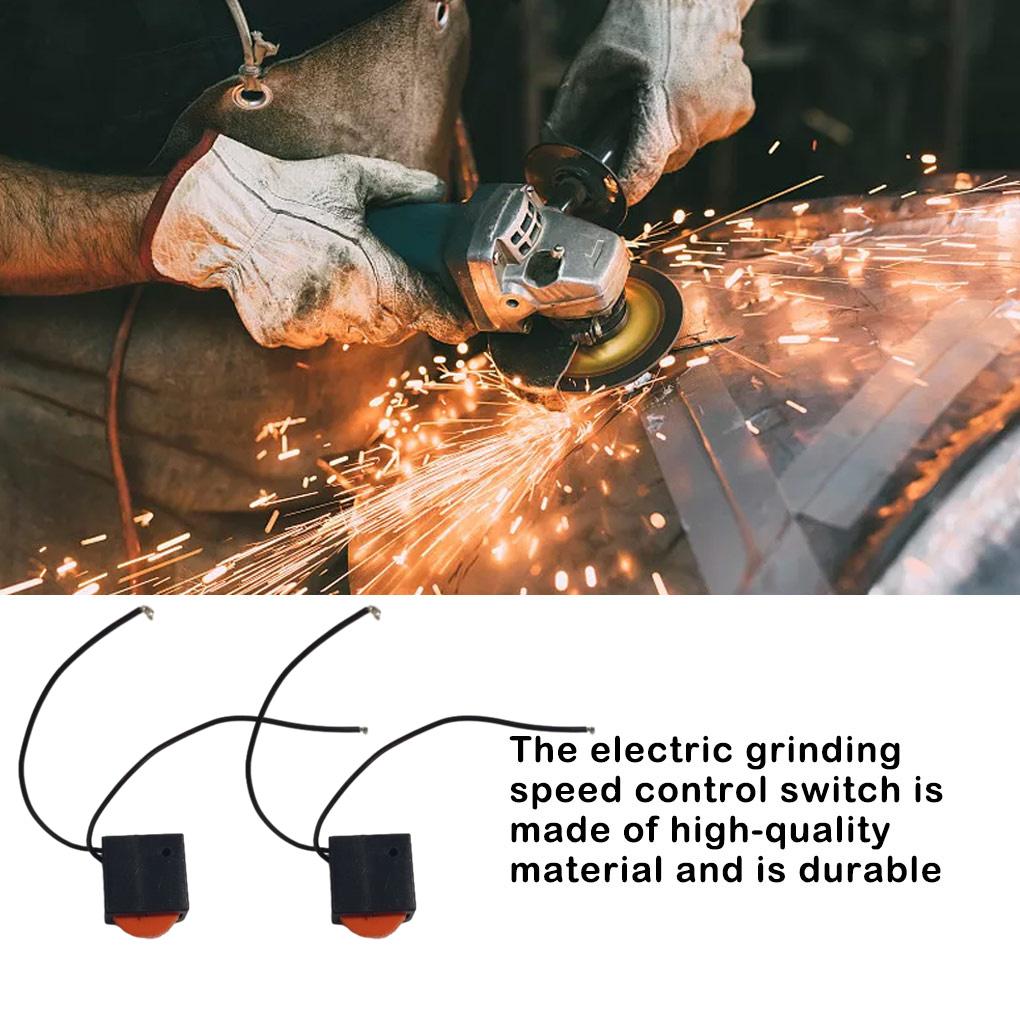 2 Stück Schalter Elektrische Geschwindigkeiten Schalter Werkzeuge Controller Ein-Aus Zubehör Zubehör Armaturen Poliermaschine