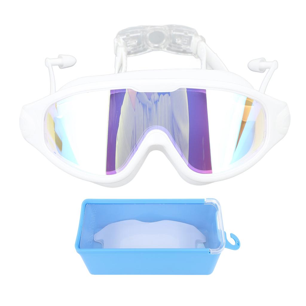 Swim Goggles Wide View Waterproof Anti Fog Swimming Goggles Dazzling Glasses Swim Glasses with