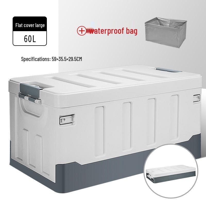 Foldable Car Trunk Organizer & Camping Storage Box