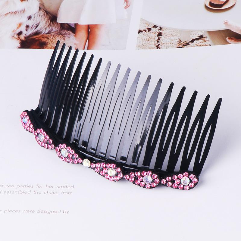 Hair Comb Clip Women Hair Accessories Bangs Hair Clip Back Head Headdress Non-slip Broken Hair Finishing Tools Hair Clip Hairpin
