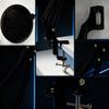 Mic Boom Arm Desk Mount Stand Black Aluminum Alloy Adjustable 1/4 3/8 Screw for BM800 U750 Condenser Microphone for Recording