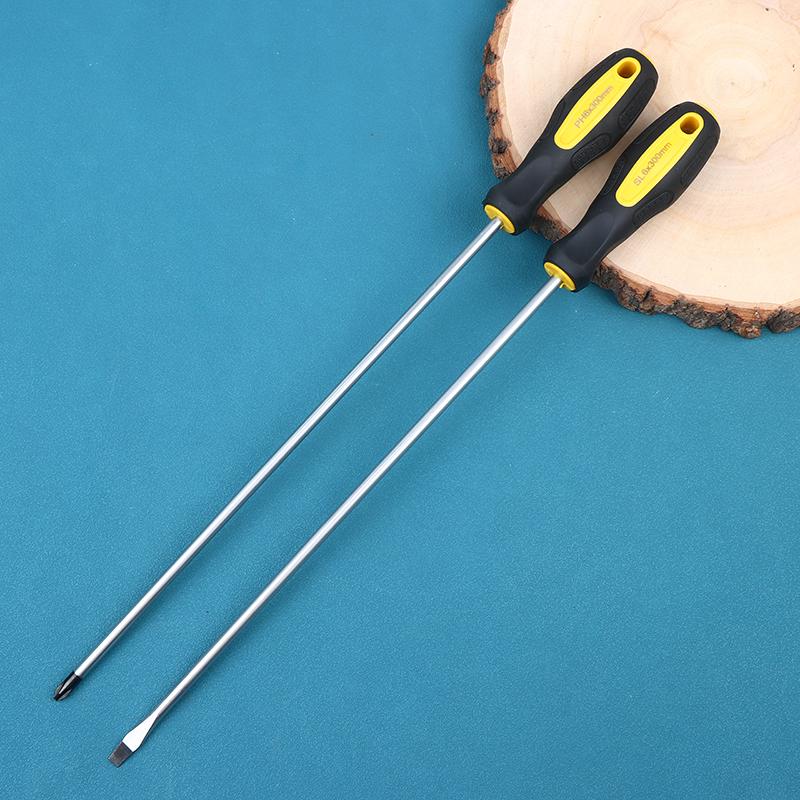 Šroubovák s dlouhou rukojetí Plochý Křížový Magnetické bity šroubováku Protiskluzové Ruční nářadí Šroubovák Šroubovák na šrouby a šrouby