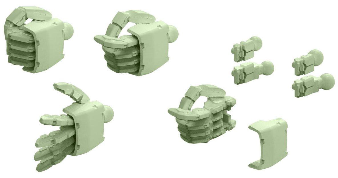 

Части MS Hand 02 Строитель (Серия Zeon/Zaku Green)