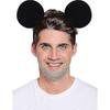 10 Κομμάτια Μαύρα Αυτιά Μίκυ Μάους για Ενήλικες/Παιδιά Αξεσουάρ Στέκας Κοστουμιού