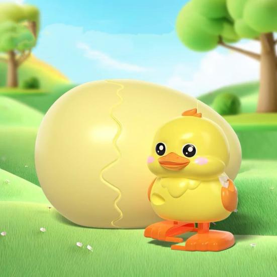 Wind-up Animal Egg Toy Broken Egg Duck Dinosaur Penguin Capybaras Clockwork Toy Toddlers Boys Girls Walking