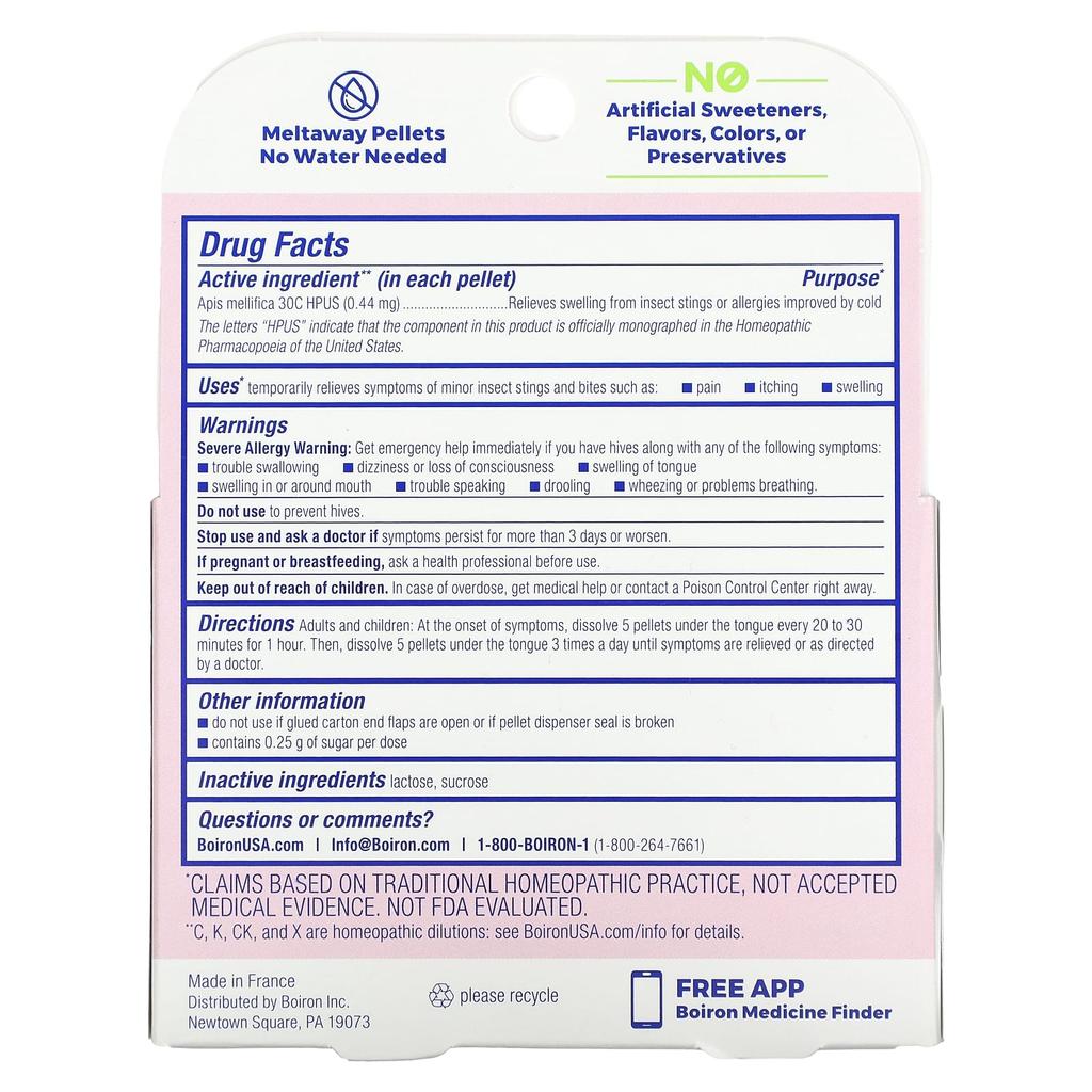 Apis Dissolving Pellets, 3 Tubes, 80 Pellets Each