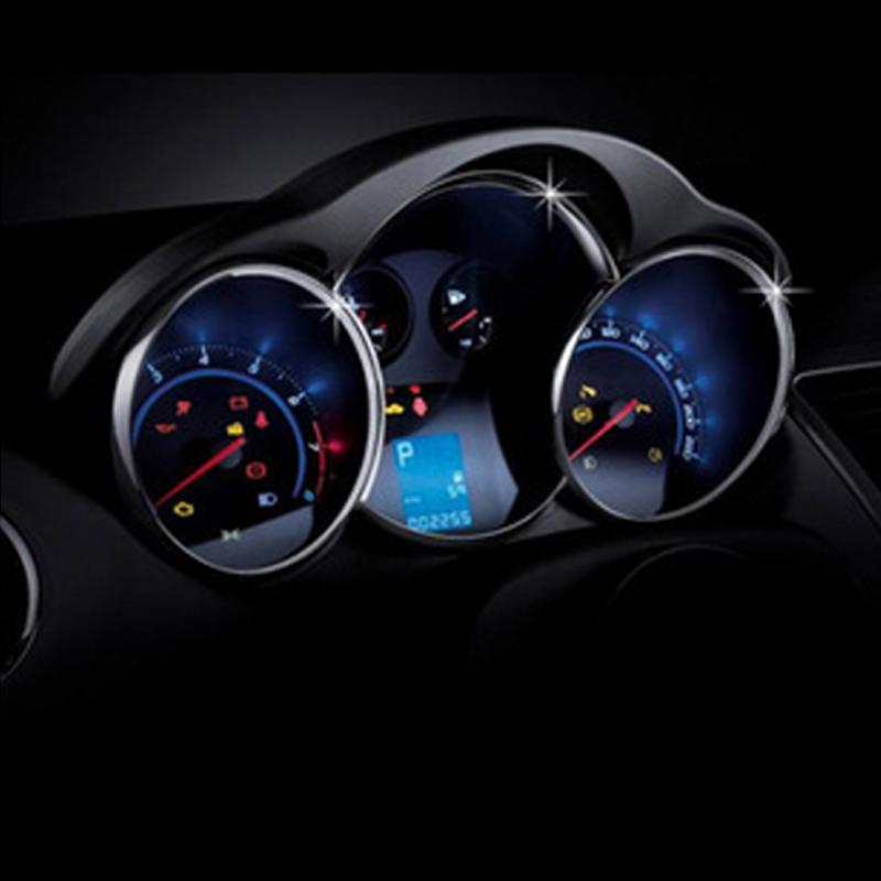 My Good Car Automobil-Instrumenten-Dekorationsring-Abdeckungs-Ordnungsaufkleber für Chevrolet Chevry Cruze Limousine Schrägheck 2009–2014