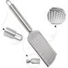 Micro-Blade Fine Grater - Stainless Steel Handle for Hard Cheese, Carrot, Ginger & Lemon Zesting