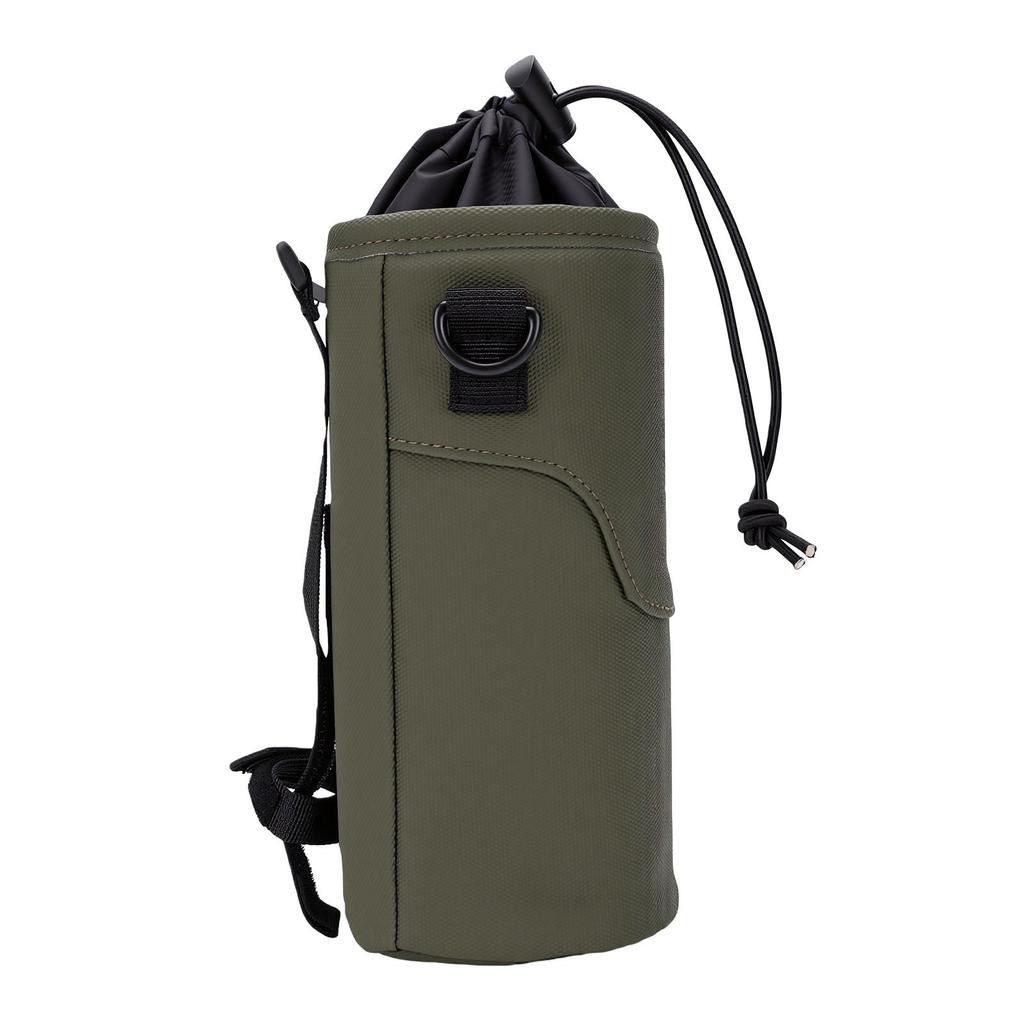 Bike Water Bottle Holder Bag Water Proof Oxford Cloth Bike Cup Holder Bag with Shoulder Strap for Cycling