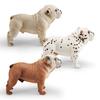 Bulldog Pvc Animal Model Large Toy For Kids Educational Display