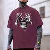 2024 Weird Pattern Print  Men Custom popular T Shirt Casual Summer Drop Shoulder Short Quick Dry Sleeves Male Custom XS-6XL Cool