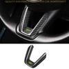 For Mazda 6 Atenza 2018-2021 Carbon Fiber Steering Wheel U Sheet Cover Trim 1PCS
