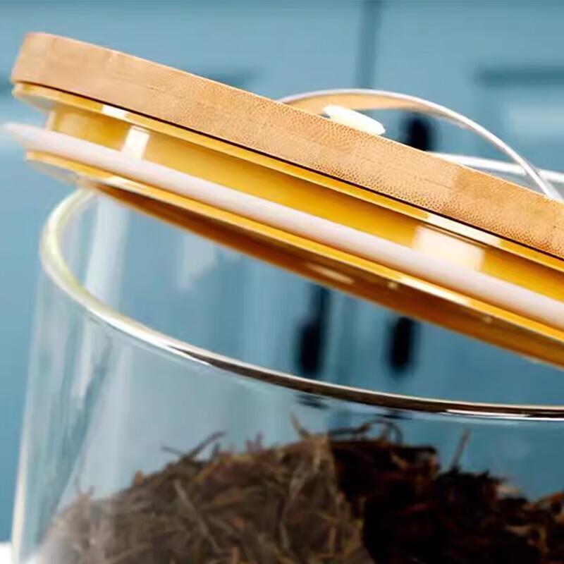 Large Capacity Glass Storage Jar with Airtight Lid