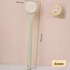 Dualsided Bath Brush With Long Handle For Exfoliation And Body Scrubbing