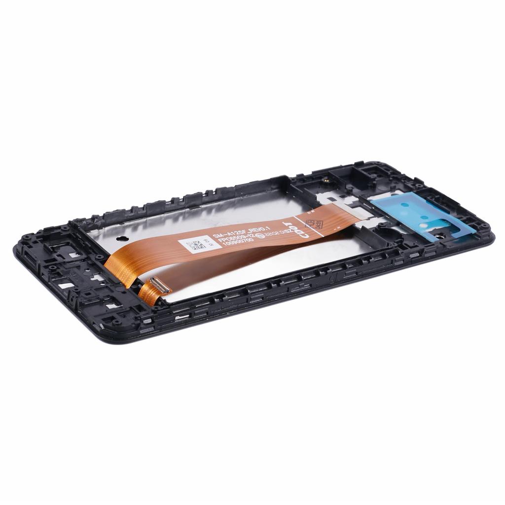 For Samsung Galaxy A12 A125 Grade C LCD Screen and Digitizer Assembly+Frame (In-Cell Technology) (without Logo)