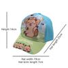 Cartoon Printed Capybara Children Baseball Hat Fashion Versatile Hat For Boys Girls Cute Outdoor Sunshade Peaked Cap Gifts