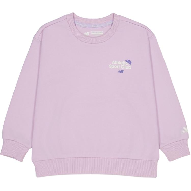 New Balance Sweatshirt Light Purple Kids 7ZE31073-LAV 110