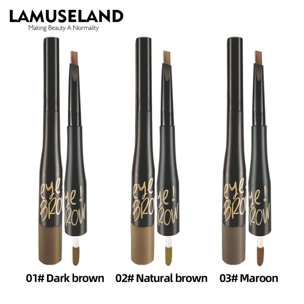 Tužka na obočí Dual Proof Brow voděodolná proti potu Dlouhotrvající tužka na obočí bez rozmazání Přirozeně dokonalé obočí LK19E