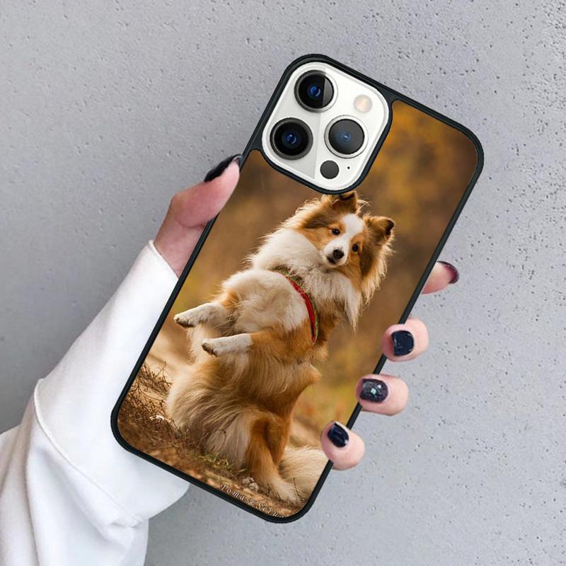 

Shetland Sheepdog Phone Case For iPhone 17 Air 15 16 16e 11 12 13 14 Pro Max Cover For apple Max Plus coque Fundas iPhone 13