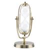 Gold Rotating Hourglass 15/30/60 Minutes Hourglass Timer Elegant Desktop Ornament  Tabletop Display